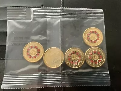 $38 • Buy 2019 RAM BAG OF 5 $2 DOLLAR COINS Repatriation  COINS UNC