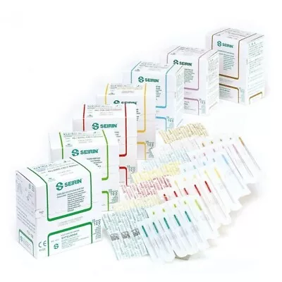 Seirin J Type Acupuncture Needles - 100 Needle Pack • £12.95