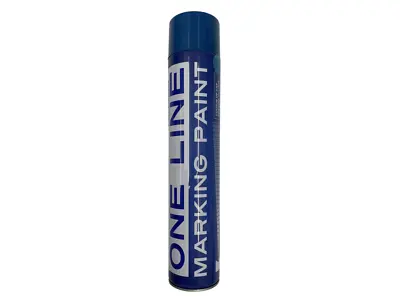 Spray Line Marking Paint 750ml Blue Permanent • £6.50