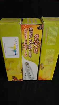 Three (3) - 600W MH-600 Glow-Bloom Max Metal Halide Lamp • $18.99