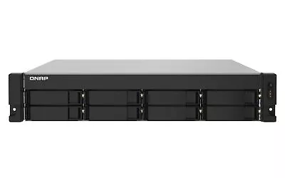 QNAP TS-832PXU NAS Rack (2U) Ethernet LAN Aluminium Black AL324 • £1226.32