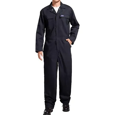 Mens Size XXLT Long Sleeve Coverall Mechanic Workwear Boilersuit Jumpsuits Hisea • $48.90