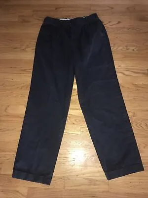 Mens Seersucker Pants Size 36x34 Brooks Brothers Elliot Gray Pleated Cuffed • $27.77