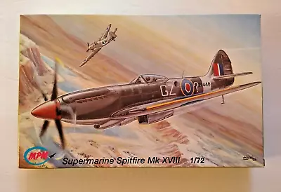 Vintage MPM Supermarine Spitfire Mk XVIII Model Kit #C72026 NOB • $16.99