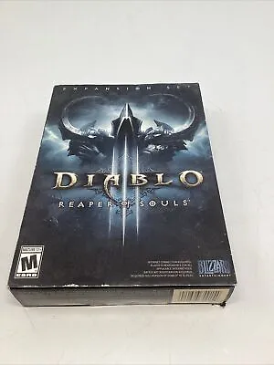 Diablo III 3 Reaper Of Souls WindowsMac 2014 Box Set • $11.95
