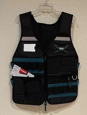 Makita Tool Vest Construction Carpenter Electrician Work Workwear E-05636 New • $120