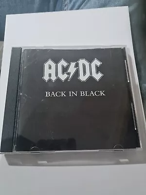 AC/DC BACK IN BLACK CD Album  • $20