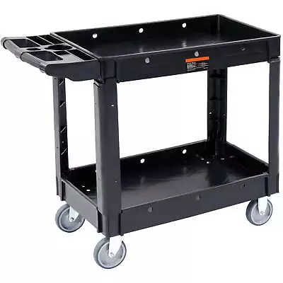 Plastic Service Utility Cart Support Up To 550lbs Capacity • $75.83