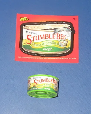 Wacky Packages Eraser Series 2 Stumble Bee #20 With Matching Sticker • $3.95