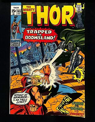 Thor #183 Doctor Doom Appearance! Marvel 1970 • $1.25