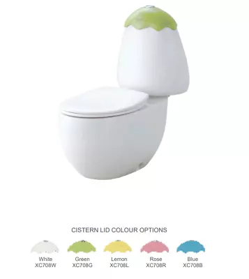 365*660*730mm Egg Junior Ceramic Close Coupled Suite Toilet • $1029