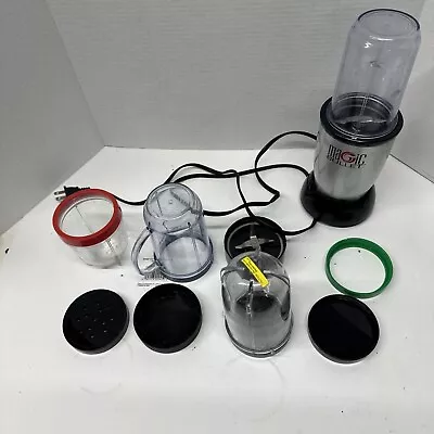 NUTRIBULLET / MAGIC BULLET Model NB-1001 Lot 2 Blades 4 Cups Lids • $22.90