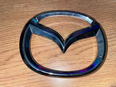 Mazda MX5 Front Bumper Badge Emblem 2016-2019 Genuine Chrome • £10