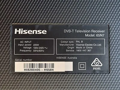 Hisense 65M7000UWG 65N7 LED Constant Current Board RSAG7.820.6754/ROH • $68