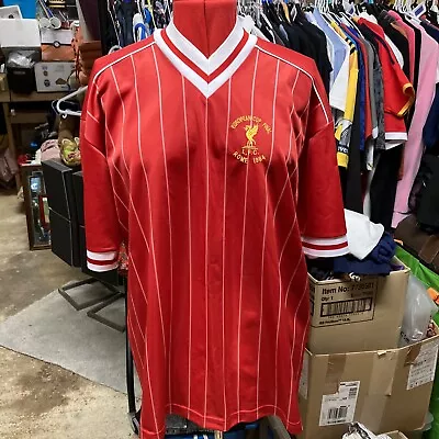 £19.99 • Buy Liverpool Retro European Cup Final  Rome 1984 Shirt, Size XL.