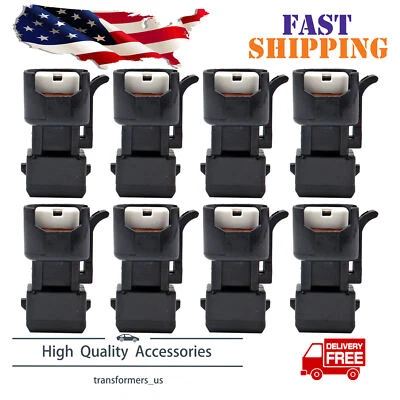 $7.99 • Buy 8PCS Fuel Injector Connector Adapter LS1 EV1 To EV6 EV14 LS2 LS3 LSX LT1
