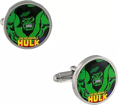 The Incredible Hulk SMASH Cufflinks Officially Licensed By MARVEL NEW MIB • $19