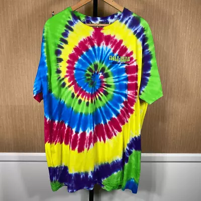 Flora-Bama Men's Tie Dye VW Bus Short Sleeve T-Shirt Multicolor Size 3XL • $19