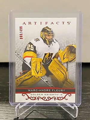 Marc-Andre Fleury 2021-22 Upper Deck Artifacts Stars Ruby /499 #140 • $2.75