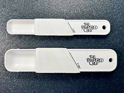 The Pampered Chef Adjust A Spoon Adjustable Measuring Spoons - Set Of 2 • $5