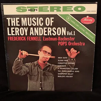 MERCURY Living Presence SR90009 LEROY ANDERSON Vol 1 FENNELL - ST LP FR3/FR4.. • $15