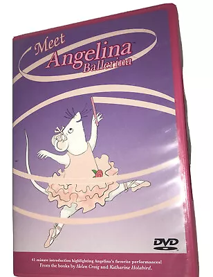 Angelina Ballerina  Meet Angelina Balle DVD  Like New Condition *Special Feature • $10.90