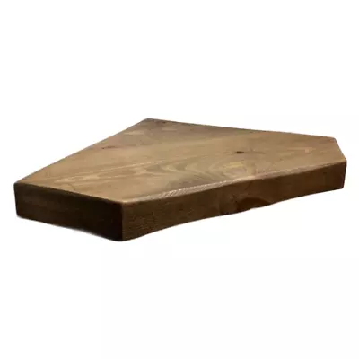 £29.95 • Buy Wood Wooden Rustic Handmade Corner Shelf Shelves Wall Mounted Display Storage