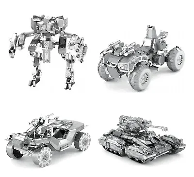 HALO Metal Model Kits UNSC 3D Laser Cut Metal  Kit Puzzle Adult Hobby Craft Gift • £15.25