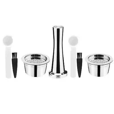 Stainless Espresso Coffee Capsule Pod Filters Fit For ALDI Expressi K FEE • £13.78