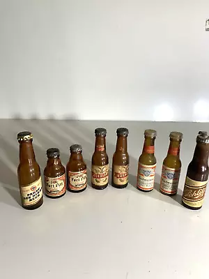 Vtg Mini Beer Bottles Salt And Pepper Shakers Bottle Opener  Fort Pitt  Koehler • $7