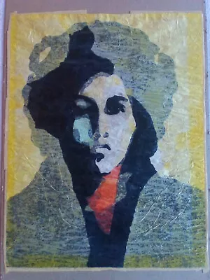 Vintage 60's Art Self Portrait Painting By Rich Markall • $125