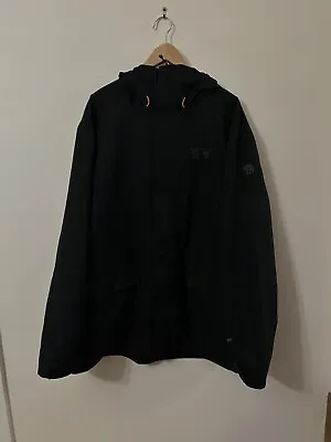 Mountain Hardwear Black Jacket Rain Jacket Size Xl Men • $100