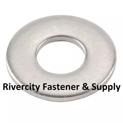 7/16 Stainless Steel Flat Washers 7/16  Inch Washer 7/16 X 1-1/8 X .050  Washer • $7.88