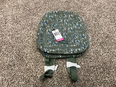 New Vera Bradley Small Backpack Bag Freja’s Flowers Bay Leaf Green Frejas • $55