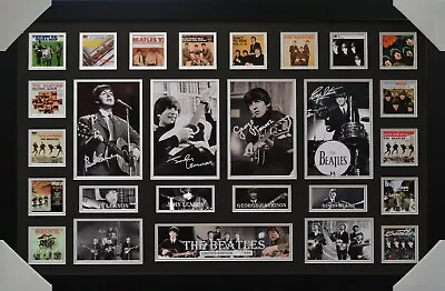 The Beatles Signed Memorabilia Framed Limited Edition #a • $240