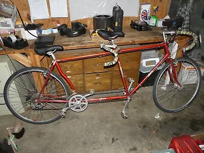 Vintage Gitane Cycles 27  Tandem Twin Two-Seater Racing Bike - Serial # 49070 A • $650