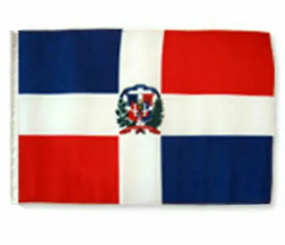 12x18 12 X18  Dominican Republic Sleeve Flag Boat Car Garden • $6.88