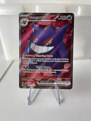 Pokemon TCG - Gengar Ex 193/162 - Temporal Forces - Full Art Rare Card • $30