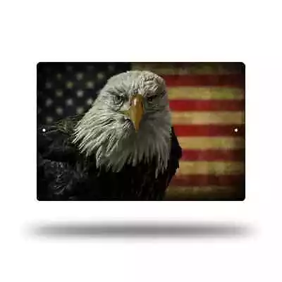 Redline Steel Patriotic Bald Eagle Wall Art 12  X 8  • $10.99