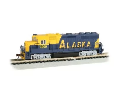 N Bachmann 63569 Alaska EMD GP40 With OPERATING HEADLIGHTS #3009 • $100