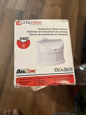 Utilitech Replacement Motion Sensor Dual Brite 2 Level Lighting  • $36.98