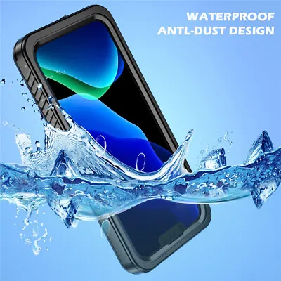 Waterproof Shockproof Case Cover For IPhone 7 8 X XR SE 11 Max 12 13 14 Pro Mini • £15.99