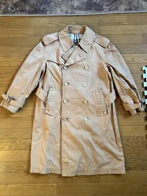 70s Sanyo Shokai Trench Coat Burberry Japan Vintage  • $73.49