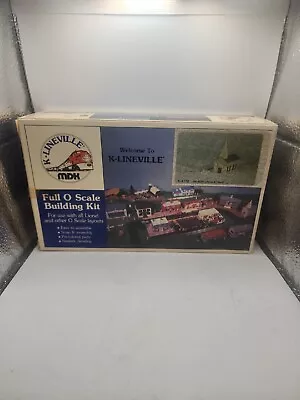 Vintage O Scale K-Lineville Building Kit Church W/fence & Figures #K-4110 • $30