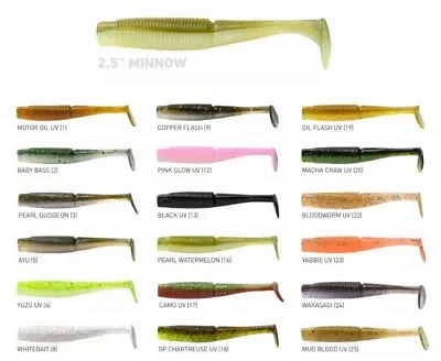 $11.99 • Buy Daiwa 2020 BaitJunkie 2.5  Minnow Soft Plastic Fishing Lure Bait Junkie - Choose