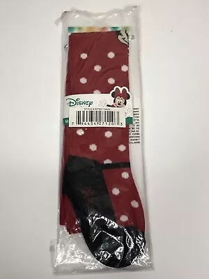 Disney Baby Minnie Mouse Tights 18-24 Months - Red W/ White Polka Dots - NWT • $11.03