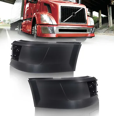 Volvo VNL 2004-2015 Extension Corner Bumper Left / Right Side W/ Fog Light Hole • $169.91