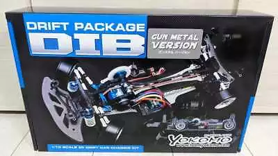 Yokomo Drift Package Dib Rc Gun Metal Version New With Box Blue Black • $369.88