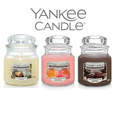 Yankee Candle Home Inspiration Small Jar Sugared Pears | Brownie | Coral Peony • £7.99