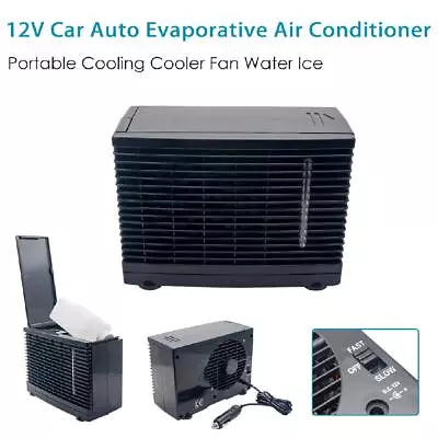 £48.59 • Buy 12V Air Conditioner Portable Home&Car Cooler Cooling Fan Water Ice Air Condition